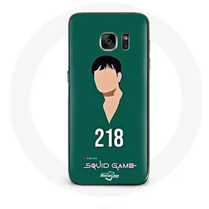 Coque pour Samsung Galaxy S7 Edge Squid Game Cho Sang woo numéro 218 Maniacase pas cher