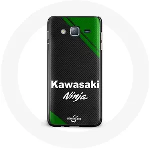 Coque pour Samsung Galaxy j3 2016 kawasaki ninja logo Maniacase pas cher