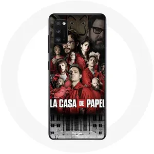 Coque pour samsung galaxy S20 plus La casa de papel affiche personnages Maniacase pas cher