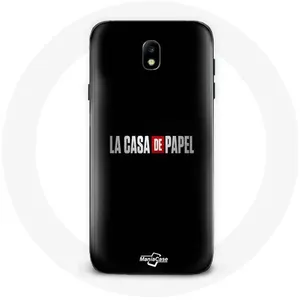 Coque pour Samsung Galaxy J7 2017 La casa de papel Logo Maniacase pas cher