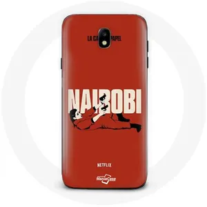 Coque pour Samsung Galaxy j7 2017 La casa de papel Nairobi dessin Maniacase pas cher