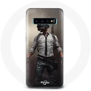 Coque pour Samsung Galaxy s10 plus PUBG Série de jeux vidéo Maniacase pas cher
