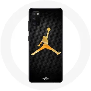 Coque pour Samsung Galaxy S20 plus Air michael jordan logo jaune Maniacase pas cher