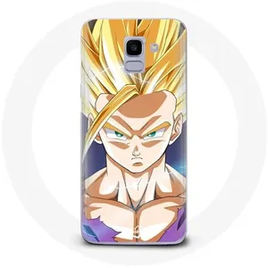 Coque pour Samsung Galaxy A6 2018 Manga Dragon Ball Z Gohan Maniacase pas cher