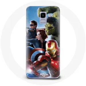 Coque pour Samsung Galaxy A8 2018 Avengers l'ère d'ultron Maniacase pas cher