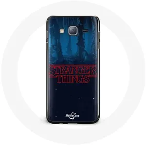 Coque pour Samsung Galaxy j3 2016 Stranger Things logo de la saison 2 Maniacase pas cher
