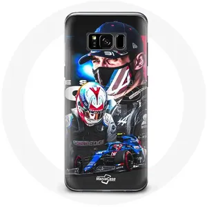 Coque pour Samsung Galaxy S8 Formule 1 Esteban Ocon Pilote automobile de F1 Maniacase pas cher