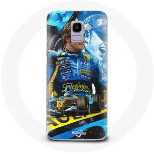 MANIACASE Coque pour Samsung Galaxy A6 2018 Formule 1 Fernando Alonso champion d... pas cher