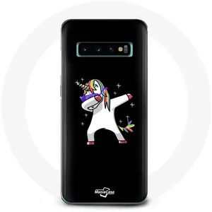 Coque pour Samsung Galaxy s10 plus Dab unicorn licorne Maniacase pas cher