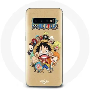 Coque pour Samsung Galaxy S10 Plus One piece Manga Equipage du Chapeau de Paille Maniacase pas cher