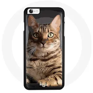 Coque pour Iphone SE 2020 Chat chaton Bengal Maniacase pas cher