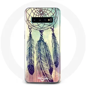 MANIACASE Coque pour Samsung Galaxy s10 plus Attrape rêve coloré marron Maniacas... pas cher