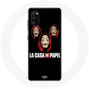 Coque pour samsung galaxy S20 plus La casa de papel Masque et Logo Maniacase pas cher