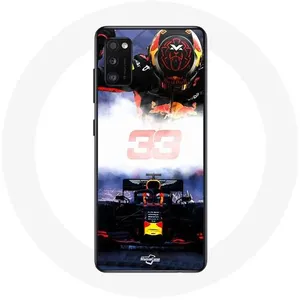 Coque pour Samsung Galaxy S20 Formule 1 Max Verstappen Pilote de F1 noir rouge et jaune Maniacase pas cher