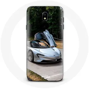 Coque pour Samsung Galaxy j7 2017 Formule 1 McLaren Voiture Gris Maniacase pas cher
