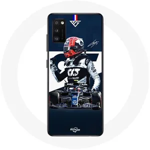 Coque pour Samsung Galaxy S20 plus Formule 1 Max Verstappen Pilote automobile F1 Bleu Maniacase pas cher