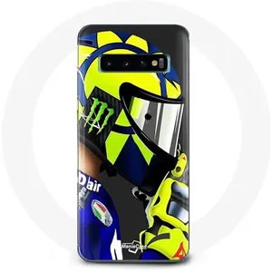 Coque pour Samsung Galaxy S10 Valentino Rossi Pilote GP champion du monde Motogp Maniacase pas cher