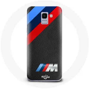Coque pour Samsung Galaxy A8 2018 BMW M Collection Logo Maniacase pas cher