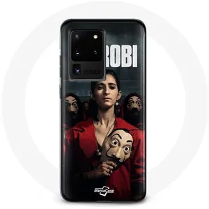 Coque pour Samsung Galaxy S20 Ultra La casa de papel Nairobi Saison 4 ... pas cher