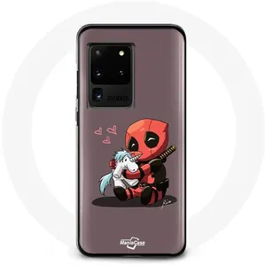 Coque pour Samsung Galaxy S20 Ultra DeadPool Unicorn Licorne Maniacase pas cher