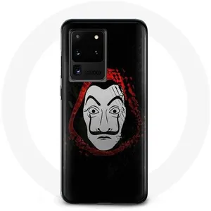 Coque pour Samsung Galaxy S20 Ultra La casa de papel Masque Maniacase pas cher