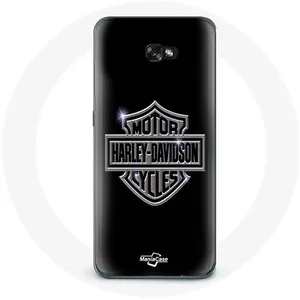 Coque pour samsung galaxy A5 2017 Harley Davidson motorcycles logo Maniacase pas cher