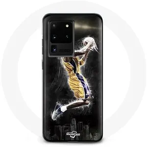 MANIACASE Coque - Samsung - Galaxy S20 Ultra - Souple - Noir - Kobe Bryant 24 pas cher