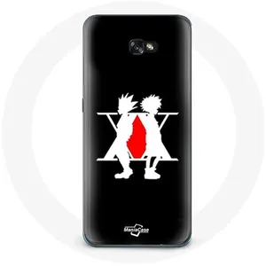 Coque pour Samsung Galaxy A3 2016 Hunter x Hunter Manga Logo Fond Noir Maniacase pas cher