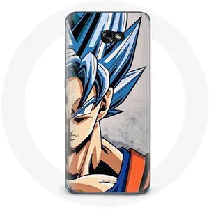 MANIACASE Coque pour samsung galaxy A5 2017 Anime Dragon Ball Goku Cheveux bleu ... pas cher