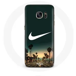 Coque pour Samsung Galaxy S6 edge Nike palmier miami Maniacase pas cher