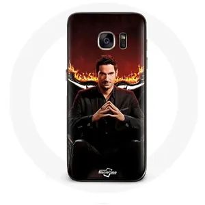 Coque pour Samsung Galaxy S6 edge Lucifer Morningstar Série Saison 3 Maniacase pas cher
