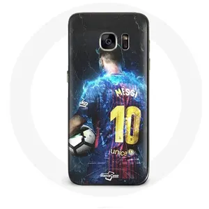 Coque pour Samsung Galaxy S6 Lionel Messi Club de football de Barcelone FCB Maniacase pas cher