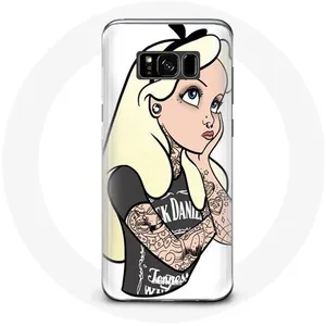 Coque pour Samsung Galaxy S8 plus Alice Princesse tatouée Maniacase pas cher