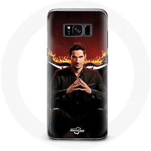 Coque pour Samsung Galaxy S8 plus Lucifer Morningstar Série Saison 3 Maniacase pas cher