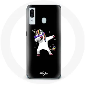 Coque pour Samsung Galaxy A20 Dab unicorn licorne Maniacase pas cher