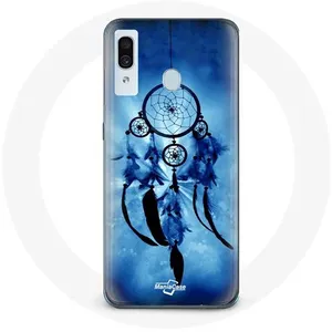 Coque pour samsung galaxy A30 Attrape rêve bleu Maniacase pas cher