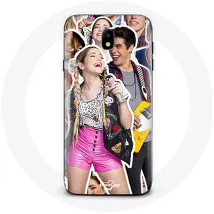 Coque pour Samsung Galaxy j7 2017 Poursuis Tes Rêves Mía Cáceres et Álvaro Paz Maniacase pas cher