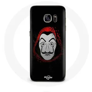 Coque pour Samsung Galaxy S6 edge La casa de papel Masque Maniacase pas cher
