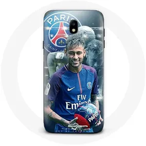 Coque pour Samsung Galaxy J7 2017 Neymar Paris Saint Germain PSG Mania... pas cher