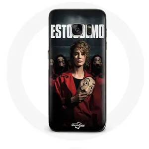 Coque pour Samsung Galaxy S6 edge La Casa De Papel Estocolmo Maniacase pas cher