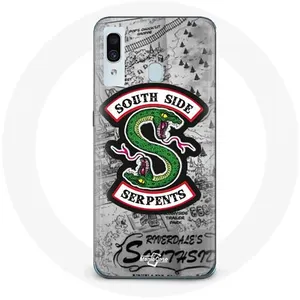 Coque pour Samsung Galaxy A30 Riverdale south side serpents logo Maniacase pas cher