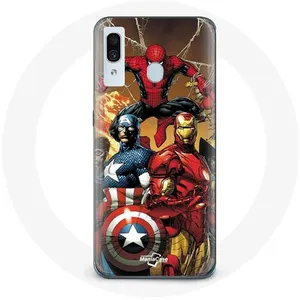 Coque pour Samsung Galaxy A30 Avengers invaders Anciens soldats Maniacase pas cher