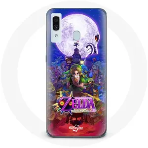 Coque pour Samsung Galaxy A30 La légende du Masque de Majora Zelda Jeux Vidéo Maniacase pas cher