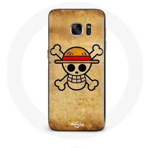 Coque pour Samsung Galaxy S6 One Piece Manga Tete de Mort Maniacase pas cher