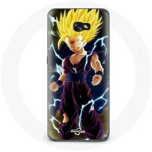 Coque pour samsung galaxy A5 2017 Dragon ball z Super SSJ2 Gohan Maniacase pas cher