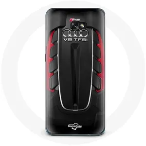 Coque pour Samsung Galaxy A3 2016 Audi RS Logo rouge Maniacase pas cher
