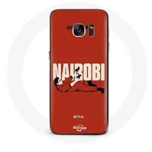 Coque pour Samsung Galaxy S6 Edge La casa de papel Money heist Nairobi Maniacase pas cher