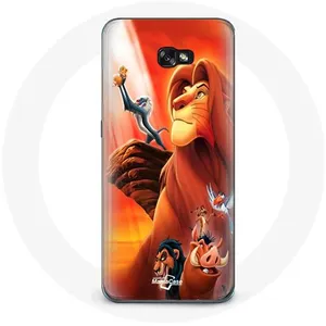 Coque pour Samsung Galaxy A3 2017 Le Roi Lion Simba et Mufasa Maniacas... pas cher