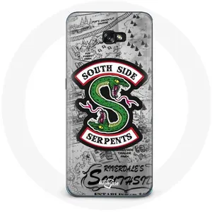 Coque pour Samsung Galaxy A3 2017 Riverdale south side serpents logo Maniacase pas cher