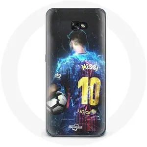 Coque pour Samsung Galaxy A3 2017 Lionel Messi Club de football de Barcelone FCB Maniacase pas cher